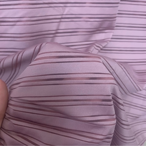 Lululemon Tie Your Practice Long Sleeve Stripe Size 0 Mauve NWT New W3CDIS - Picture 9 of 12